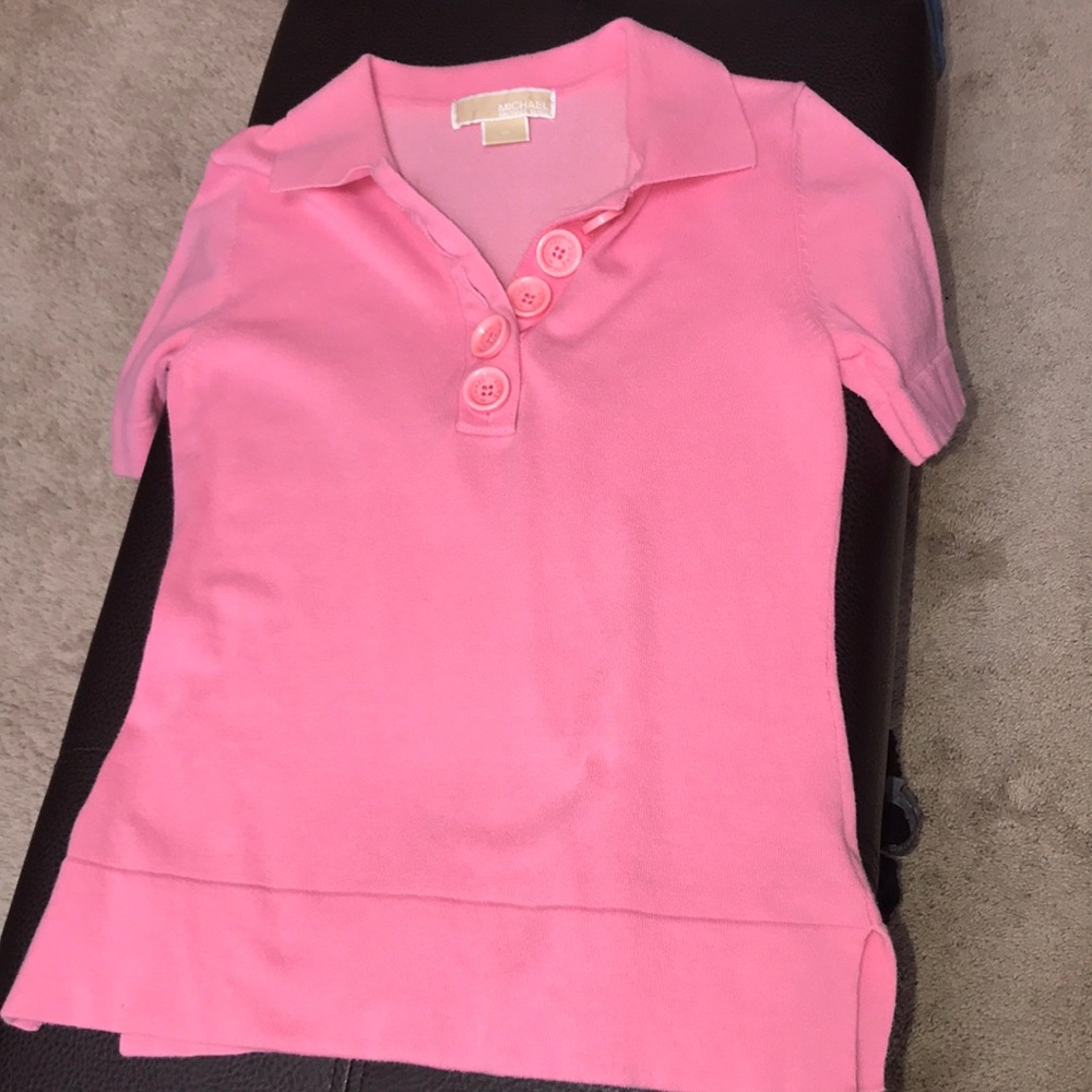 Short sleeve collared shirt